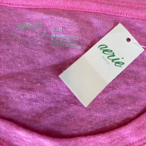 Aerie Tee Bundle Women’s NWT Size XL, L & M 
Light weight semi see through - Picture 6 of 8